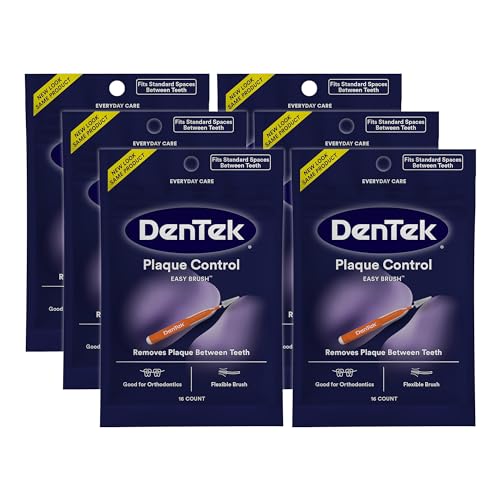 Image of DenTek Interdental Brushes, Plaque Control Easy Brush,16 Count (Pack of 36)