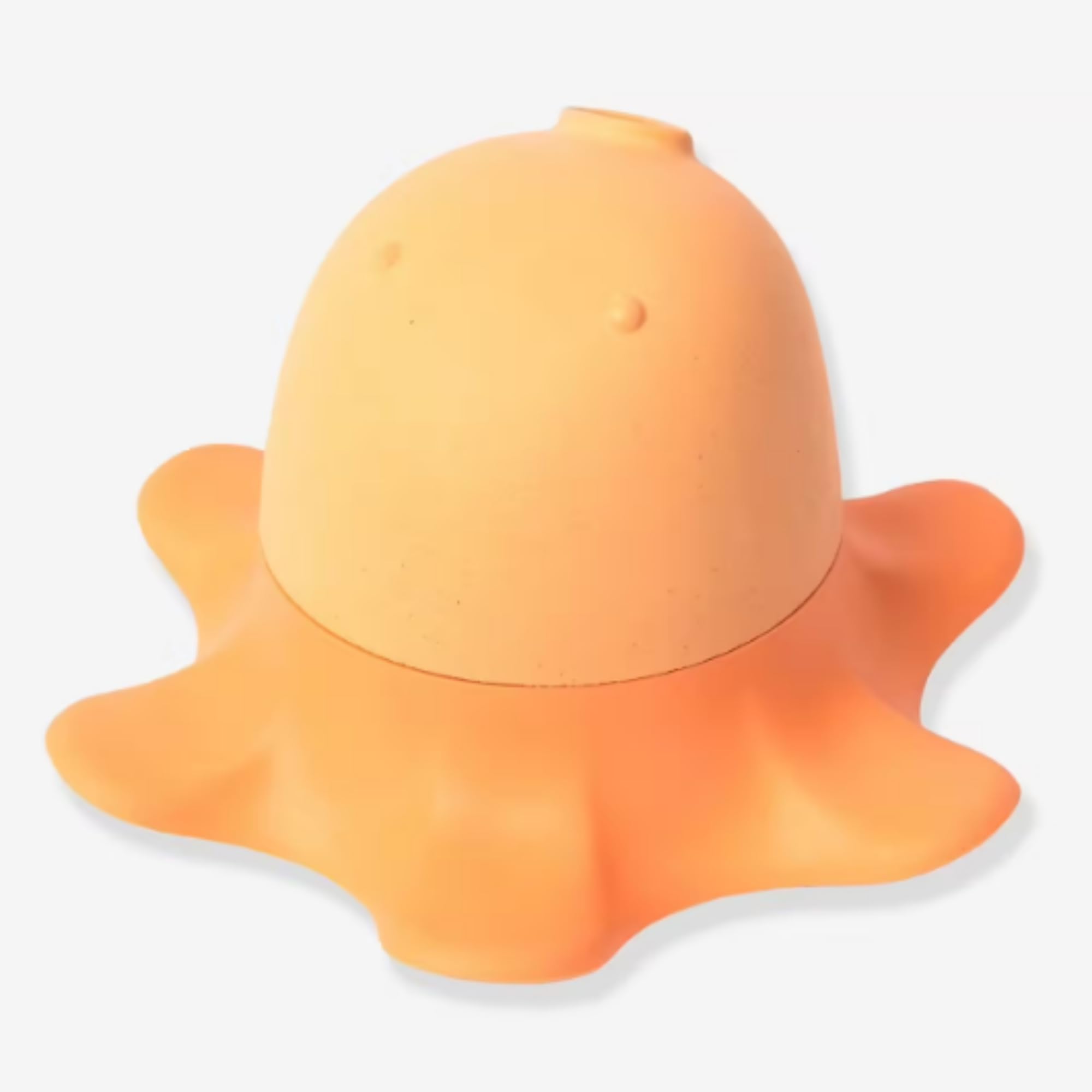 OppiFlot - Tako the Squid - Bath Games, Mould Free and Eco-Friendly - 1 Piece, Pink