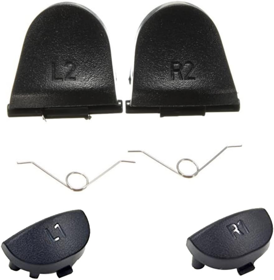 L2 R2 Trigger Springs Button Set L1 R1 eplacement Part Compatible with ...