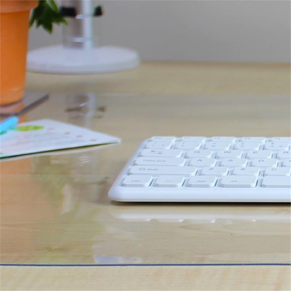 Desktex® Sous-main rectangulaire en vinyle transparent 48,3 x 61 cm