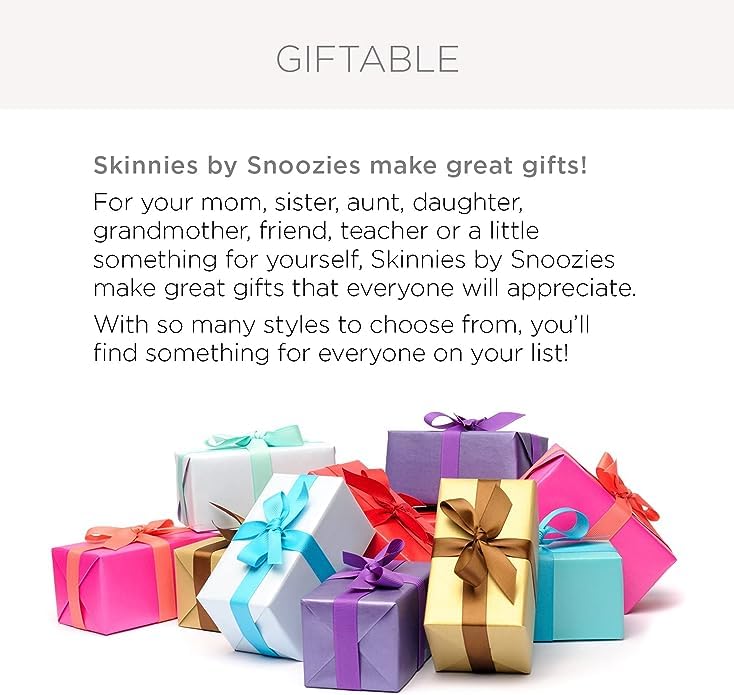 Snoozies Skinnies slipper socks for Women - Non-Slip slipper socks Lightweight Soft Sherpa Lining - Foldable4