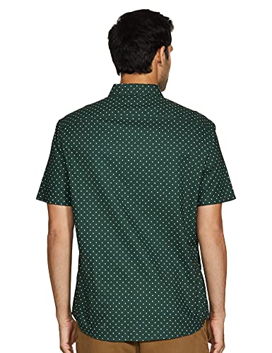 Image of Marks & Spencer Mens Solid Polyester Blend Collared Neck Regular Fit Easy Iron Shirt (Pack of 2)