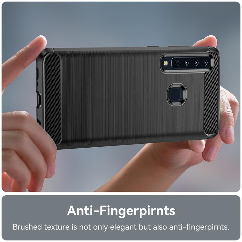 Image of Basic Case for Samsung Galaxy A9 2018 (Carbon Fibre Black)