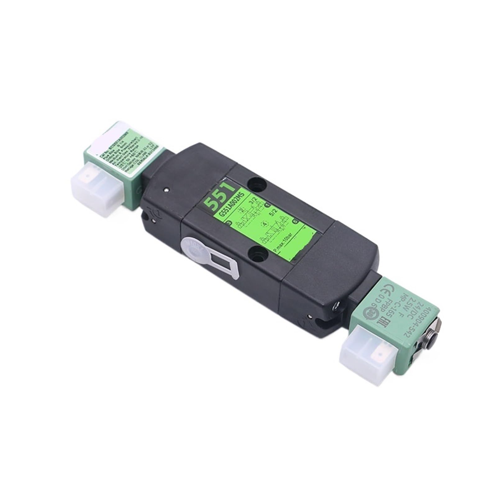 NVSFZGIYG SCG551A001MS/G551A002MS/G551A017MS/G551A018MS 5/2 Way 1/4" 6mm Solenoid Valve(SCG531C002MS,Onecolor)