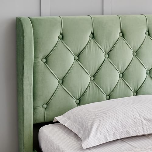 Image of Home Centre | Helios - Bravo | Engineered Wood | Single Beds | Green | 1 Year Warranty