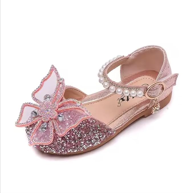 Sparkle Butterfly Shoes for Toddler and Little Girls Birthday Shoes