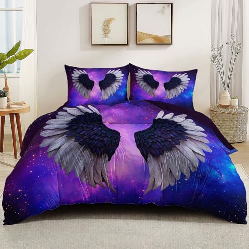 Housse de couette 240 x 220 microfibres d'été parure lit réversible