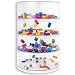 BLOKPOD Toy & Lego Storage Bin Organizer • Multipurpose Stackable Storage Solution • Large Capacity: 17”x10”x10” • Transparent Box • 15 YEAR WARRANTY • 4 Tier