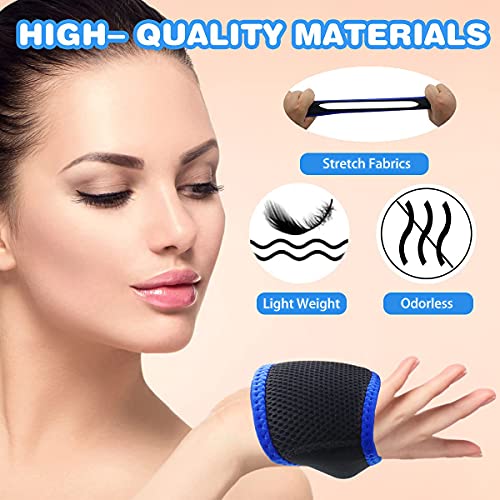 3Pack Anti Snore Chin Strap, Upgraded Breathable And Adjustable Stop Snoring Head Band With 4Pcs Different Size Nose Vents Snore Stopper, Effective Snoreless Sleeping Solution For Men And Women #TOP7