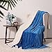 NANPIPER King Size Sherpa Blanket, Soft Fleece Throw for Bed, Reversible Thick Fuzzy Blanket for Winter (Princess Blue, 90x108 inches)