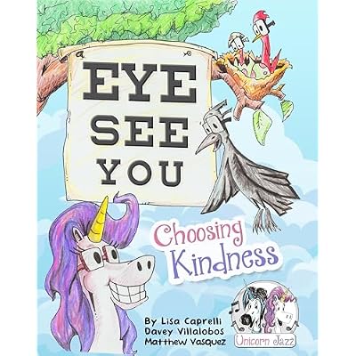 Unicorn Jazz Eye See You Choosing Kindness