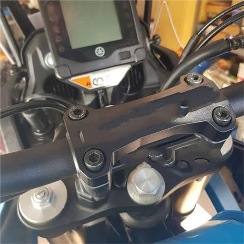 Abrazaderas superiores para manillar de motocicleta Yamaha Tenere 700 sin holguras 3