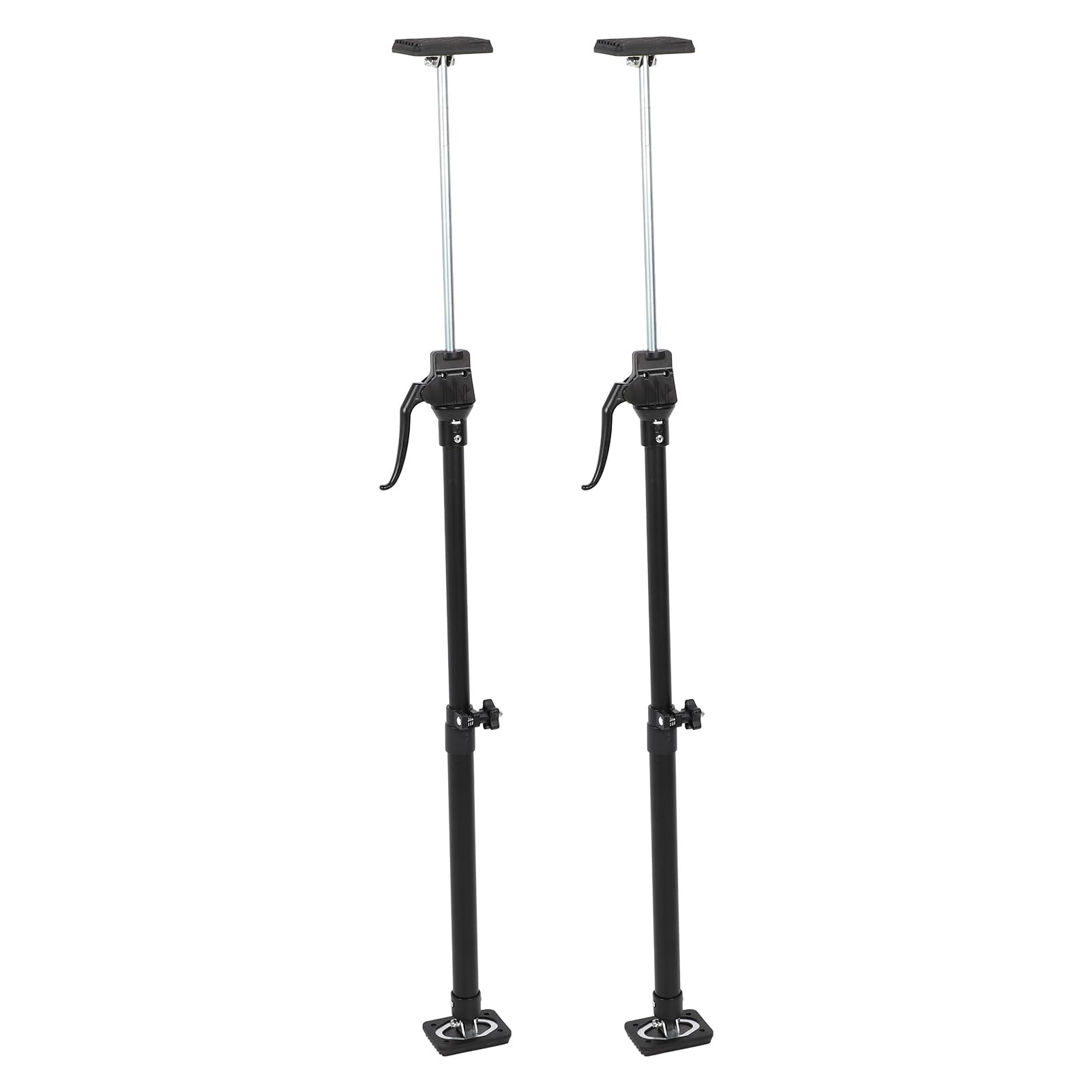 Hyuduo Asta di Supporto Telescopica, Asta di Sollevamento Regolabile in Tubo d'acciaio, capacità di Carico di 75 Kg, Ideale per Progetti di Lavorazione del Legno e Installazione di Mobili