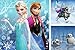 Ravensburger Disney Frozen Winter Adventures Puzzle Set - 3 x 49-Piece Jigsaw Puzzles for Kids | Unique Piece Design | Enhances Concentration & Creativity | FSC-Certified Materials