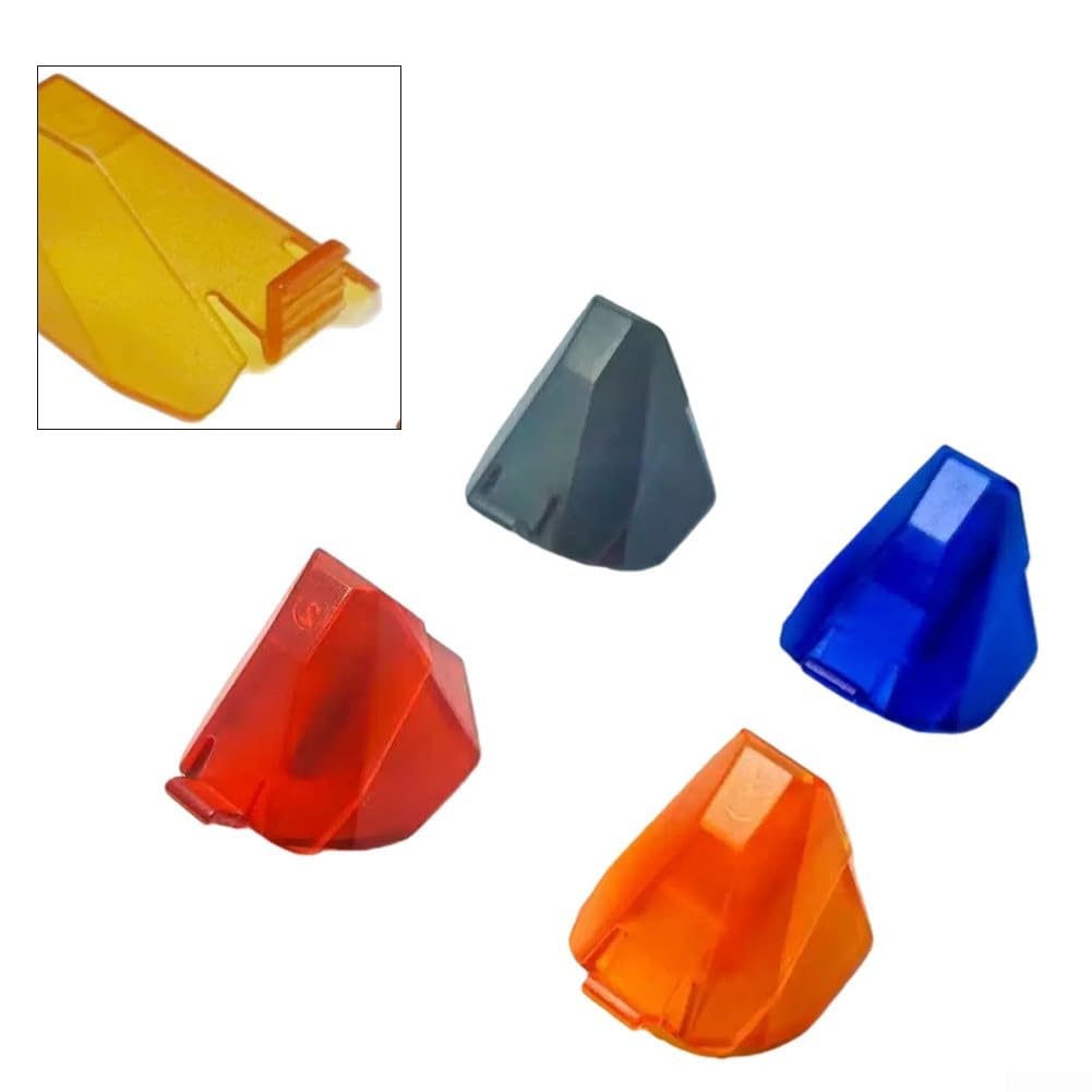 Pennino di ricambio per Ortofon 2M rosso blu nero arancione cartucce usate per set giradischi entry-level e livello (arancione)