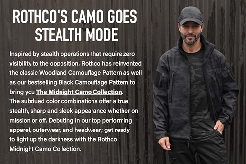 Rothco 22245: Midnight Camo Canvas Shoulder Duffle Bag - Image 2
