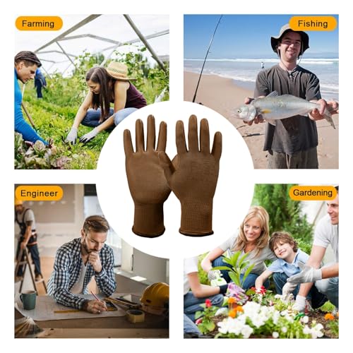 Image of AM SAFE-X Cotton Gloves for Men Women Sun Dust Protection Gloves, Driving Hand Gloves