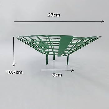 OIOYLEY Lot De 5 Supports De Fraises Mu00fbres U00e0 Fraises, Fraises Mu00fbres, Support Pour Plantes, Support De Fraise Ru00e9glable, Cadre Avec 4 Pieds, Protection