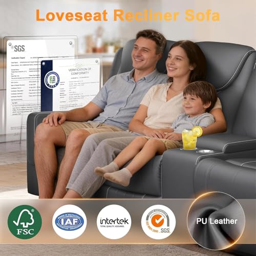 Dresegmt Manual Recliner Sectional Sofa