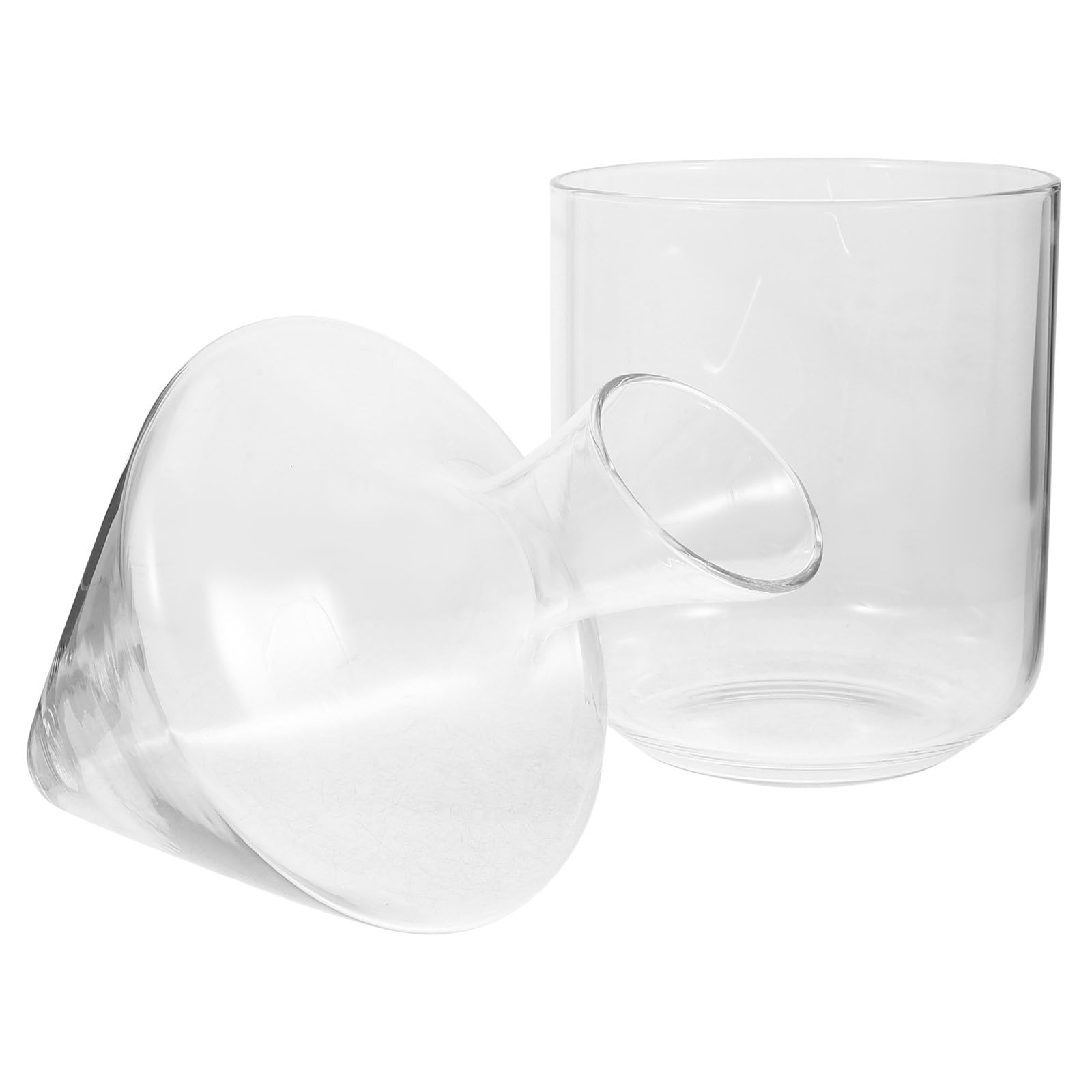 Decanter per Vino in Vetro, Forma Speciale, Classico | Caraffa Decanter per Vino da Bar, 1 Pezzo, Design Raffinato e Moderno per Servizio e Presentazione