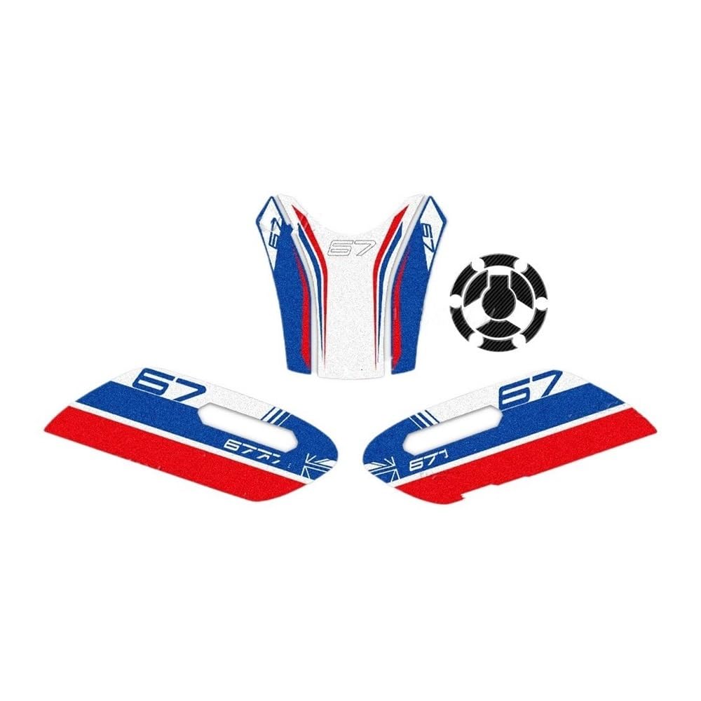 Motorcycle Fuel Tank Sticker Motorcycle Fuel Tank Sticker Pad Decal Oil Gas Cap Protector for Trident 660