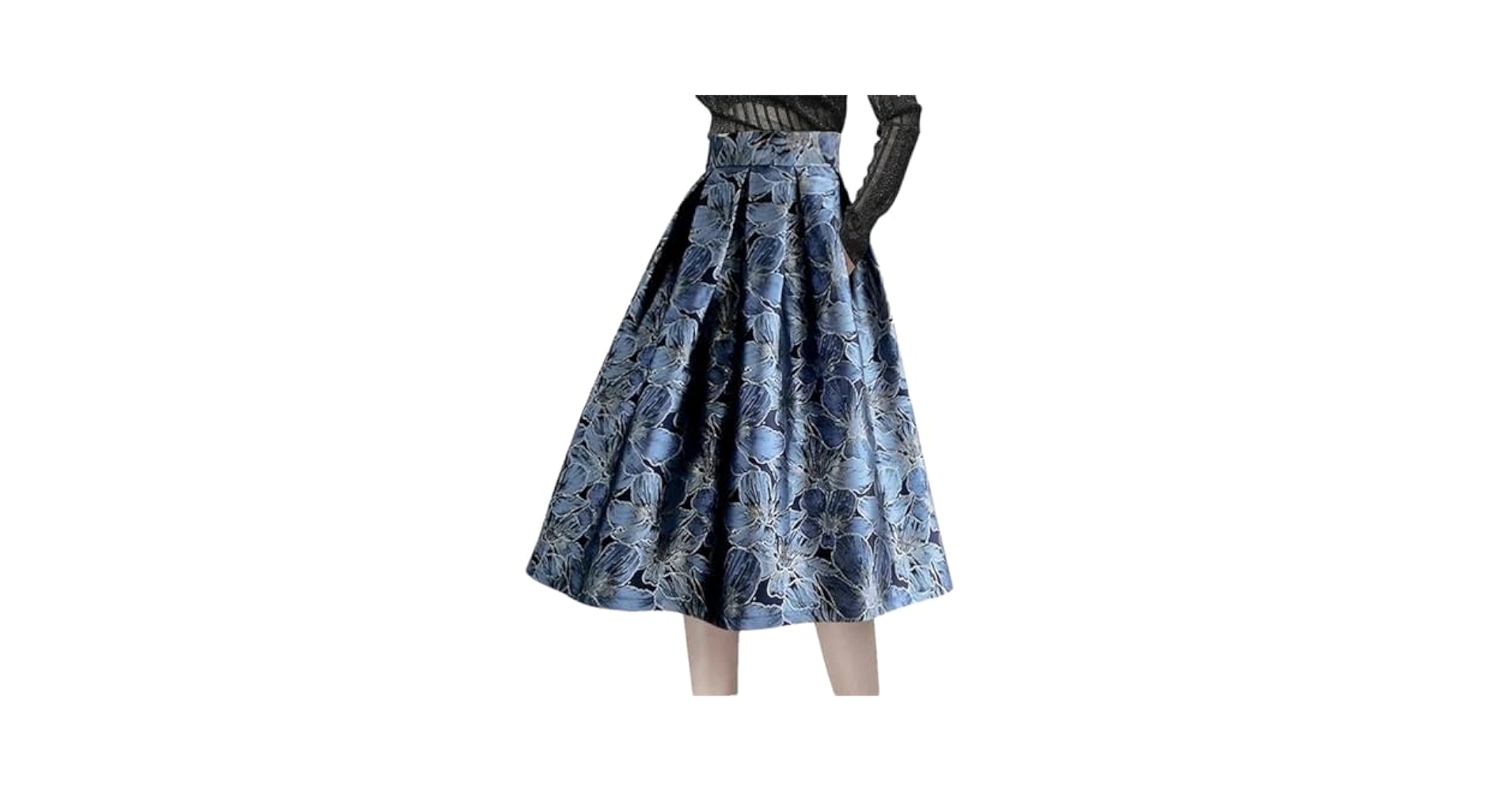 ブルレア　BLUELEA Jacquard skirt 38 再販】1/24(Fri)21:00- Jacquard skirt 即納 | Bluelea