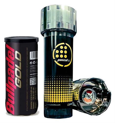 Pascal Box + Bote Pelotas Bull Padel Gold