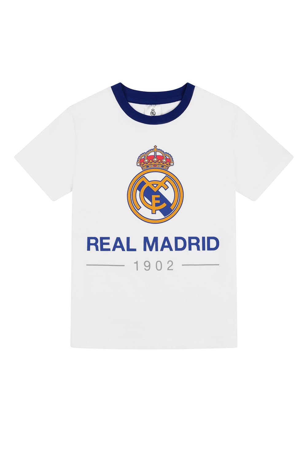 Real Madrid Chicos CF Pijamas Corto de Algodón Fútbol PJs para Niños