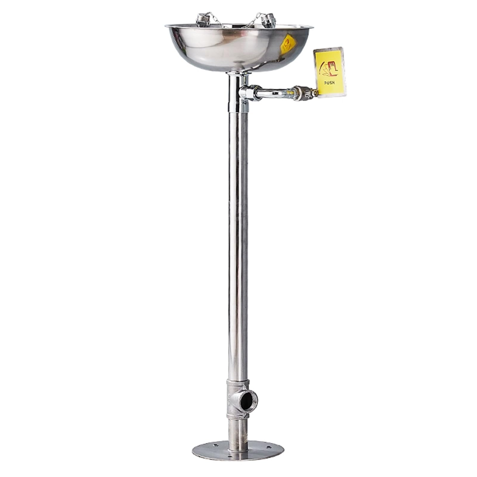 ZTCHSENZT Safety Eyewash,Modular Eye Wash Station, Emergency Eye Wash System, Dual-nozzle Eye and Face Wash Basin, Suitable for Factories and Laboratories