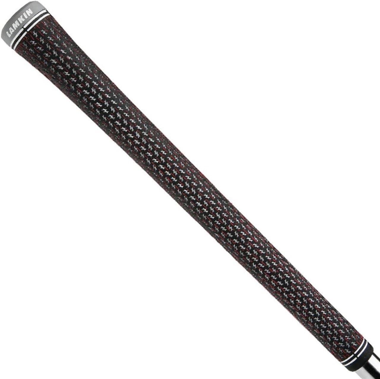 Lamkin Crossline Genesis 360 Full Cord Golf Swing Grip, Midsize, Black, Gray
