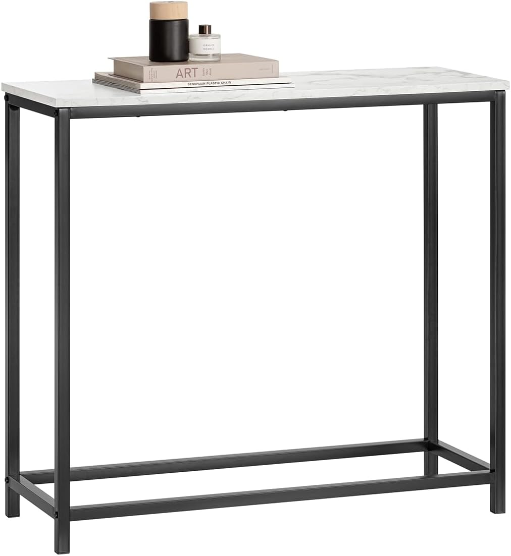SoBuy Console Table Entrance TV Small Bar High Table Skinny Sofa Table Narrow Hall Tables Entrance Furniture Console كونسول for Hallway, Living Room, 80x30x75cm,طاولاتFSB29-SCH