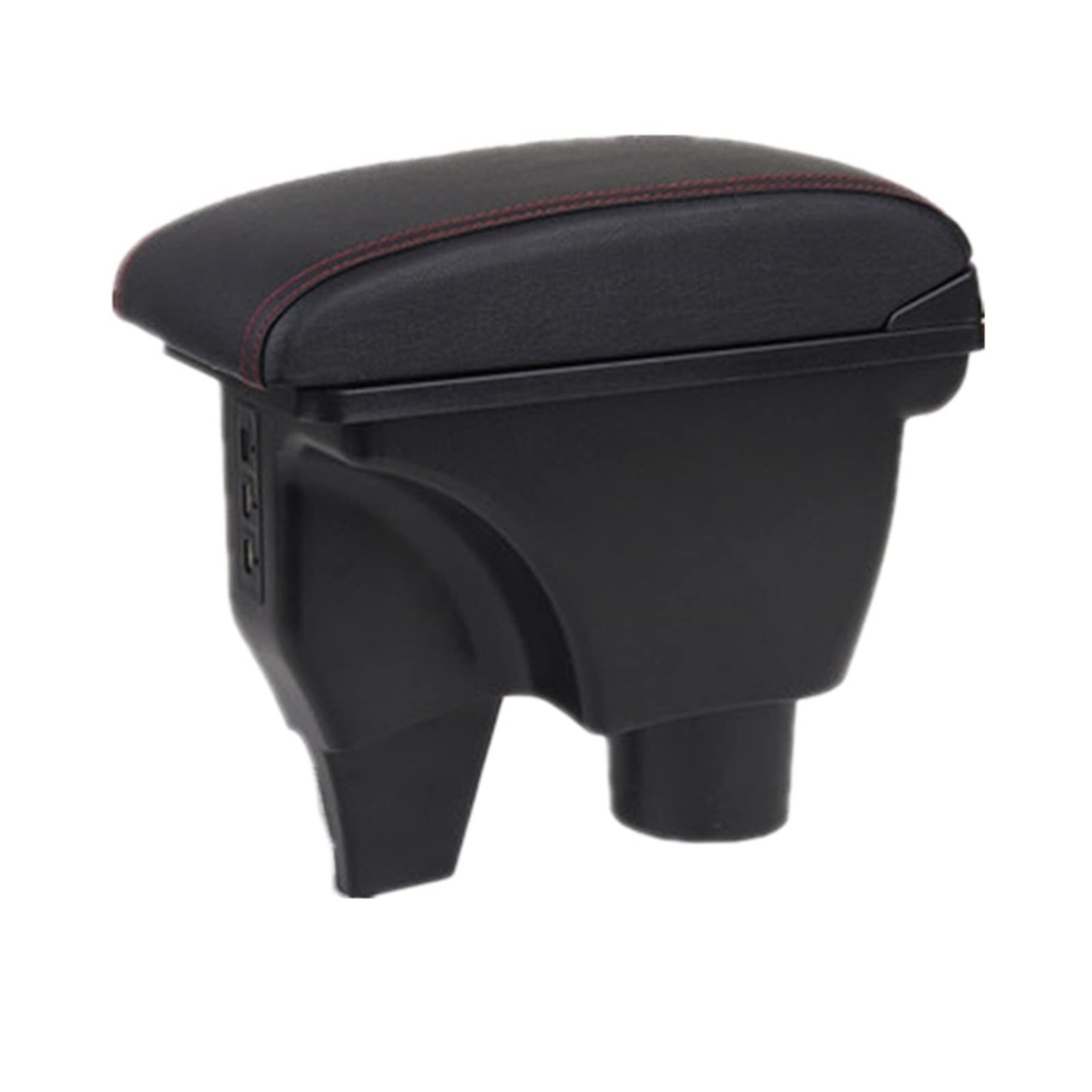 Baiqimv For Toyota For Yaris For Vitz Car Armrest Box Car Accessories Central Storage Box Retrofit Parts With USB(A1)