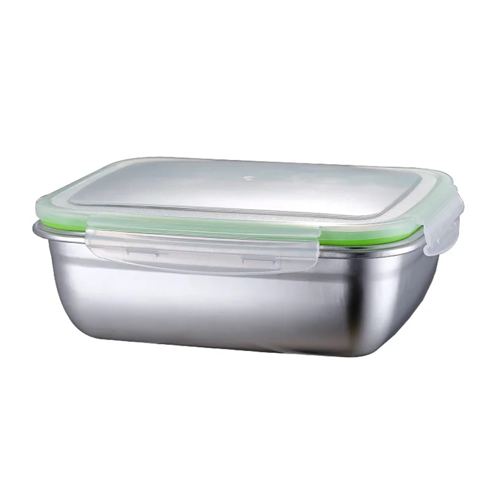 Portavivande In Acciaio Inox Contenitore For Alimenti In Acciaio Inossidabile, 4/1, For Bento Box, Sigillato E A Prova Di Perdite, For Sottaceti, Frigorifero Congelatore(2800ml)