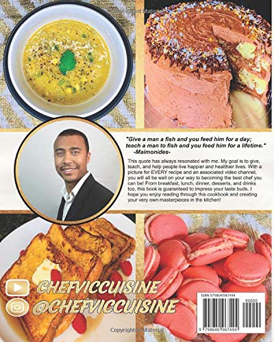 Chef Vic Cuisine Volume One (Black & White Edition): Finding Your Inner Chef - Image 2