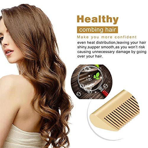 Electric Hot Comb,Hair Straightener,Portable Travel Beard Comb Hair Anti-Scald Ceramic Press Comb,Suitable For Men And Women Wigs #TOP3