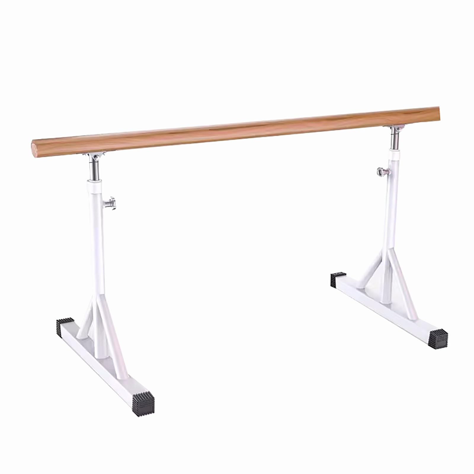 RQLSSSLMXJ Portable Ballet Barre,Adjustable Ballet Bar, Freestanding Ballet Barre For Home, For Kids And Adults Ballet Fitness Training,White-78.7in/200cm, White-59in/150cm