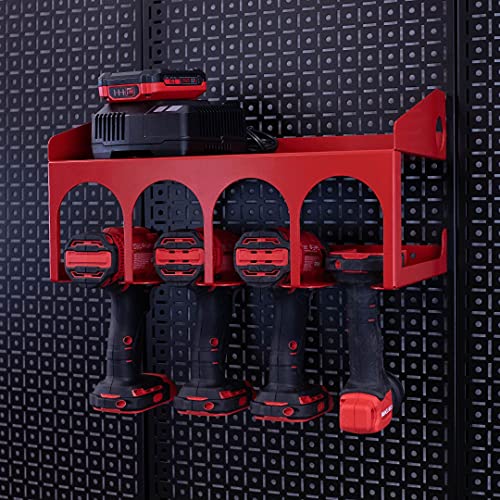 Omniwall Cordless Drill Holder For Omniwall Tool Organization System Red #TOP10