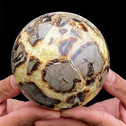 Boule de cristal jaspe peau de tortue 50-55mm pour lithothérapie