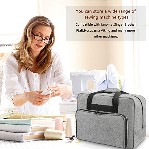 JOYPEA Sewing Machine Carrying Case - Carry Tote Bag Universal