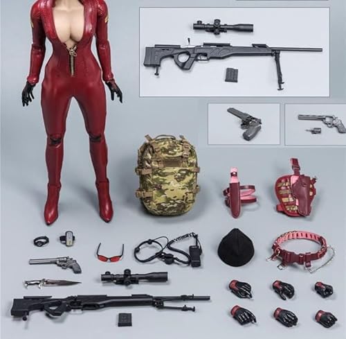 [TOYBARJAPAN ]1/6スケール アクションフィギュア BBK BBK014 スナイパー 欧米美人女性フルセット