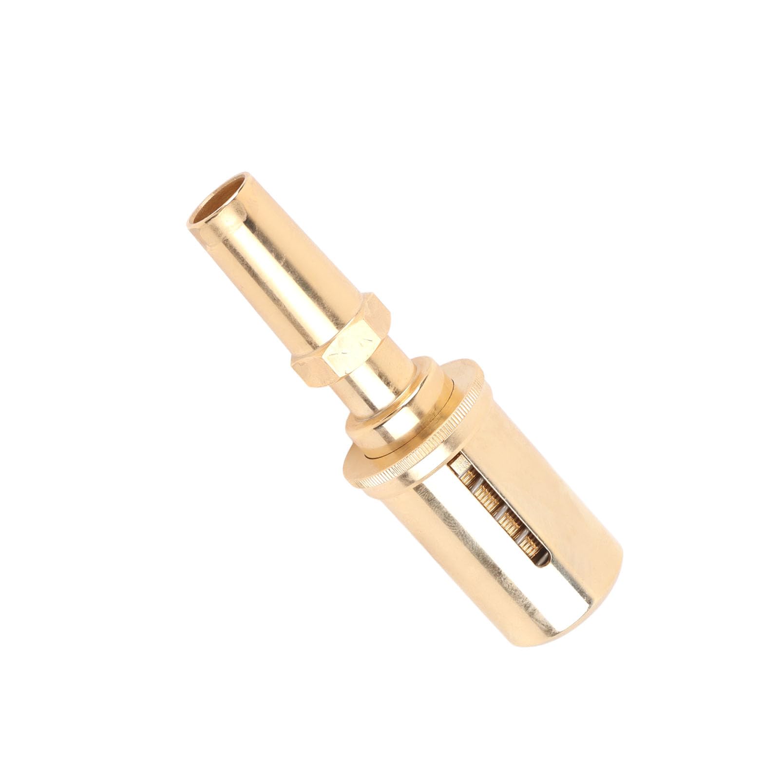 Entrenador de Fuerza Bucal, Válvula Reductora de Presión de Trombón Diseño Ergonómico Material de Latón para Instrumentos de Viento de Madera (GOLD)