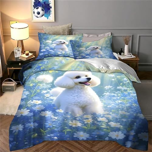 Housse de couette cochons fermeture éclair lit double microfibre