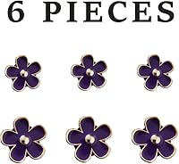 Vista 2 de Clips para salidas de aire - 6 piezas de decoración de margaritas para automóvil para salidas de aire y aire acondicionado - Accesorios