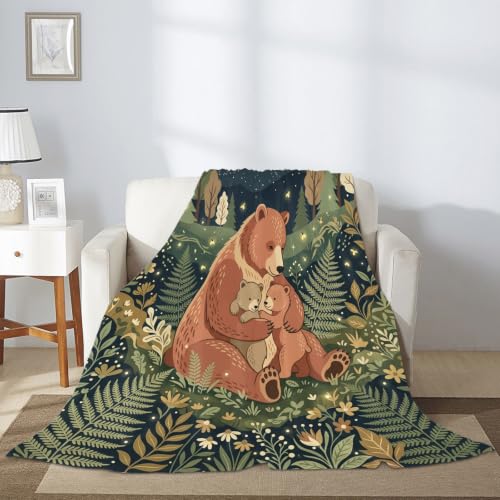 Couverture en forme d'ours pour une ambiance douce de lit - 7