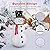 Alupssuc 3/4/5 ft Pop-Up Snowman Family, Large 3D Outdoor Collapsible Decor with Warm-White Lights and Snow Velvet Appearance, Perfect for Outdoor Christmas Decorations Holiday Garden Yard Decor
