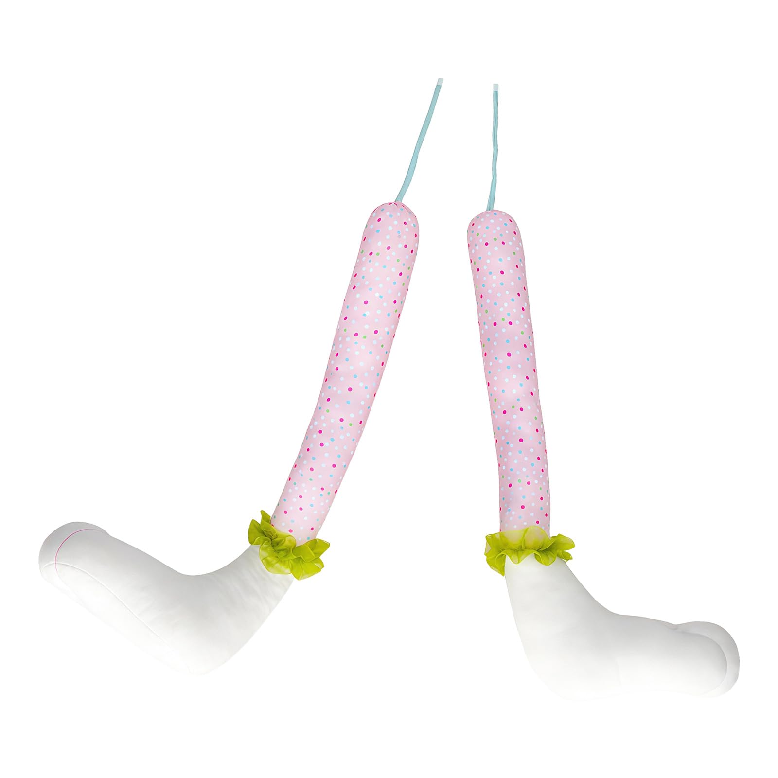 Piceioep Of Versatile Cloth Easter Rabbits Leg Decorations for Parties and Community Easy Hanging Rabbits Decoration