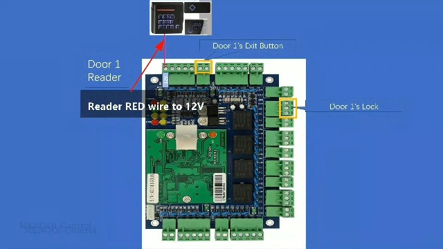 Amazon.com : MENGQI-CONTROL 4 Door Access Control System 600lbs