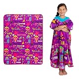 Franco Kids Bedding Super Soft Plush Throw Blanket, 46 in x 60 in, Trolls World Tour
