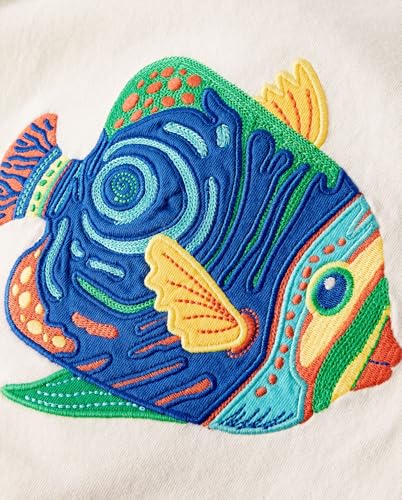 Image of Gymboree Boys and Toddler Embroidered Graphic T-Shirt