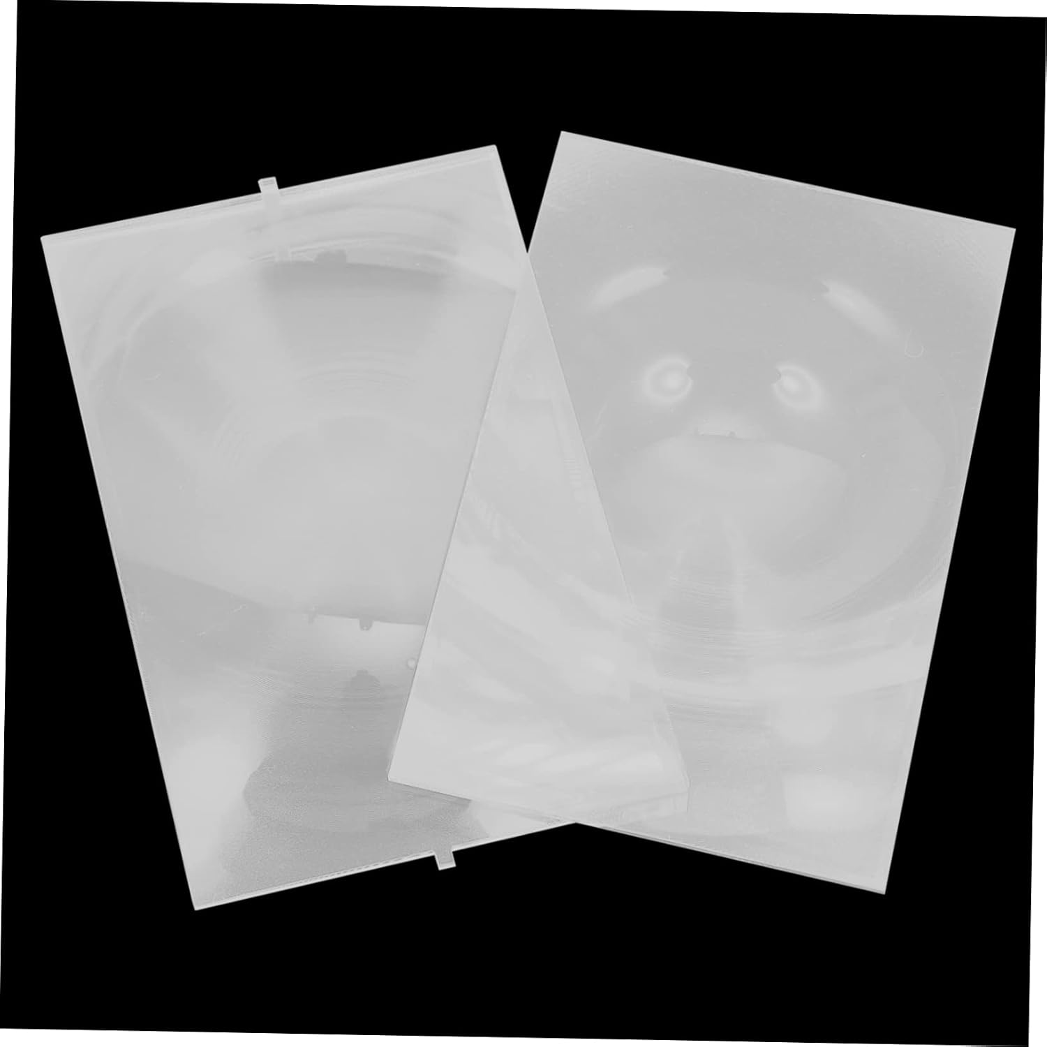 Toyvian 2pcs Fresnel Lens High Transmission Optical Experiment Tool for Projectors Lightweight and Easy to Use for Enhanced Imaging and Clarity Set